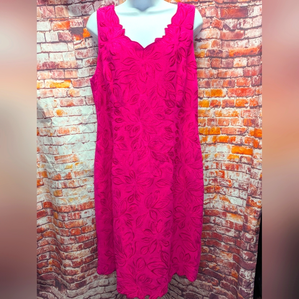 Antonio Melani pink embroidered dress